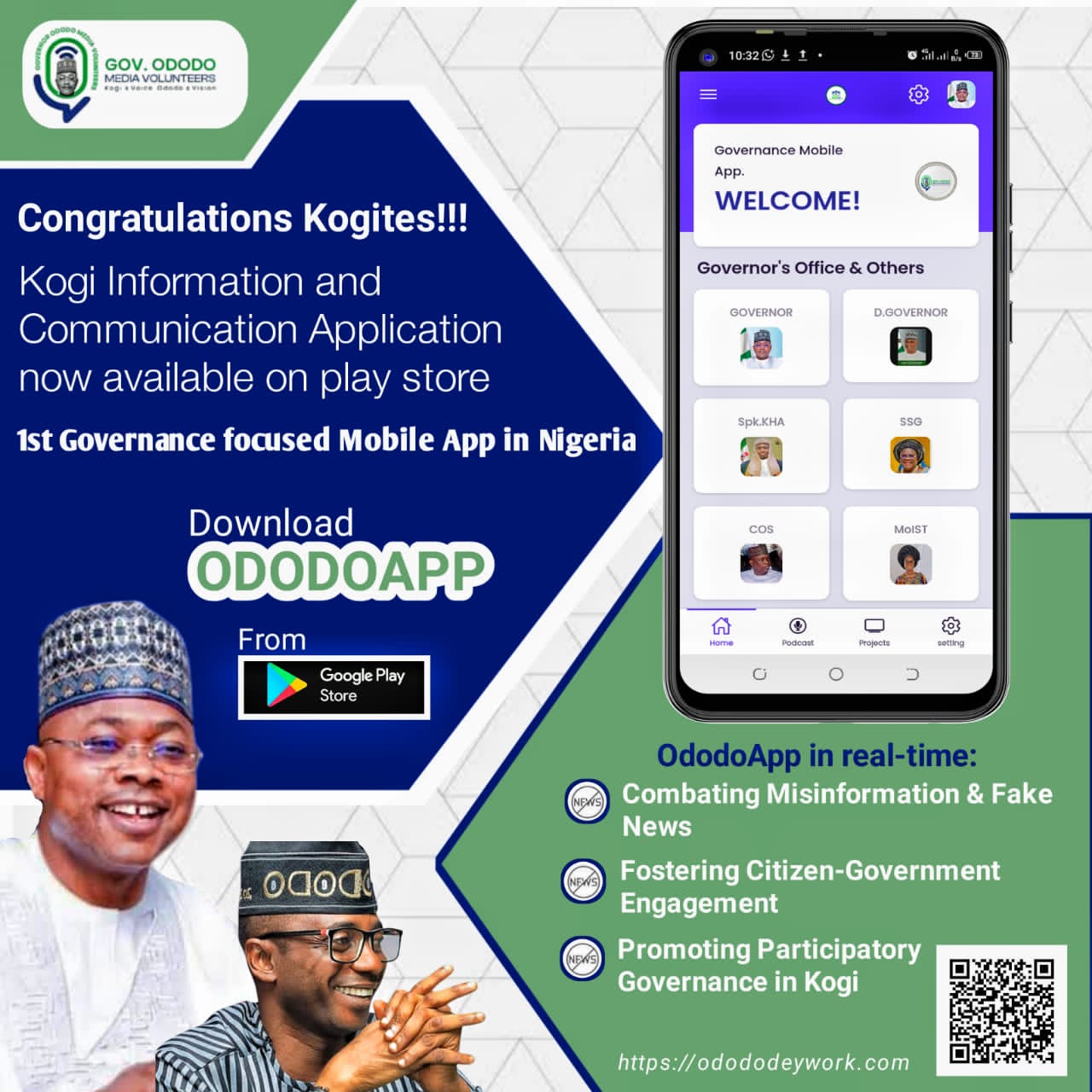 OdodoApp: A Milestone in Governance Innovation (Kogi Information and Communication Application)