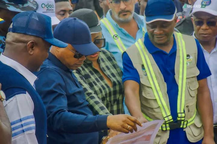 A New Era of Development: Governor Ododo Inspects and Commissions Landmark Road Projects in Ankpa